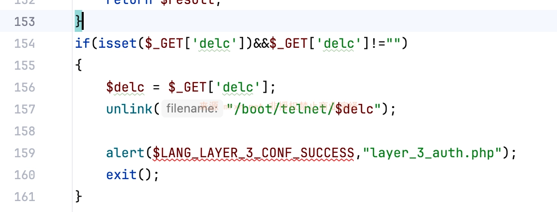 百卓Smart管理平台 useratte/layer_swich_conf.php 任意文件删除漏洞