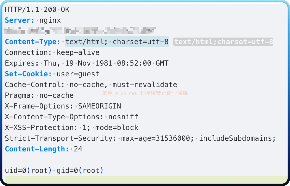 锐捷-EWEB patch.php 命令注入漏洞